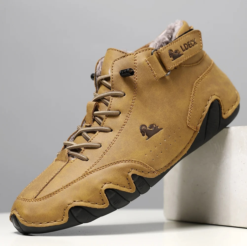 Alpaca Hallux Valgus Læder Barfodssko - Ergonomiske & Komfortable