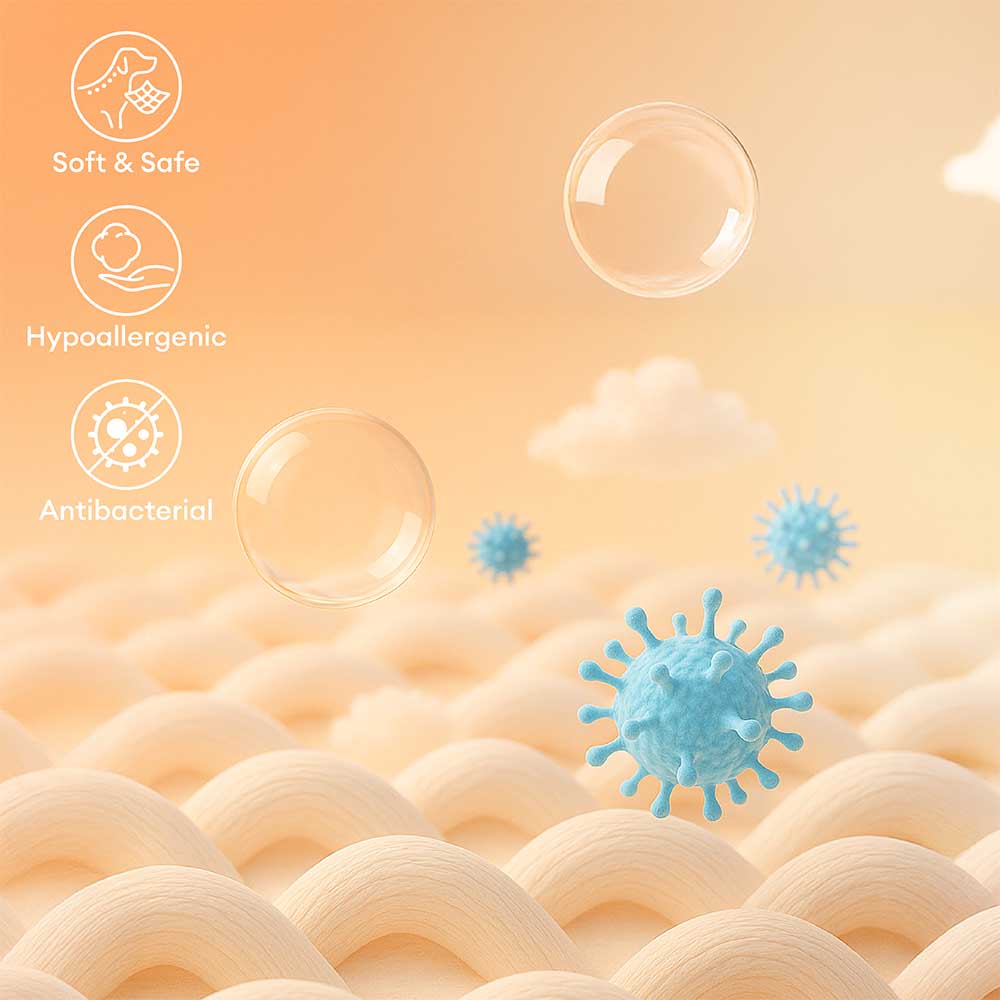 Tykt vaskbart kæledyrsseng til katte eller hunde, tykt polstret med skridsikker bund, ideel til alle sæsoner, brun, XL-størrelse