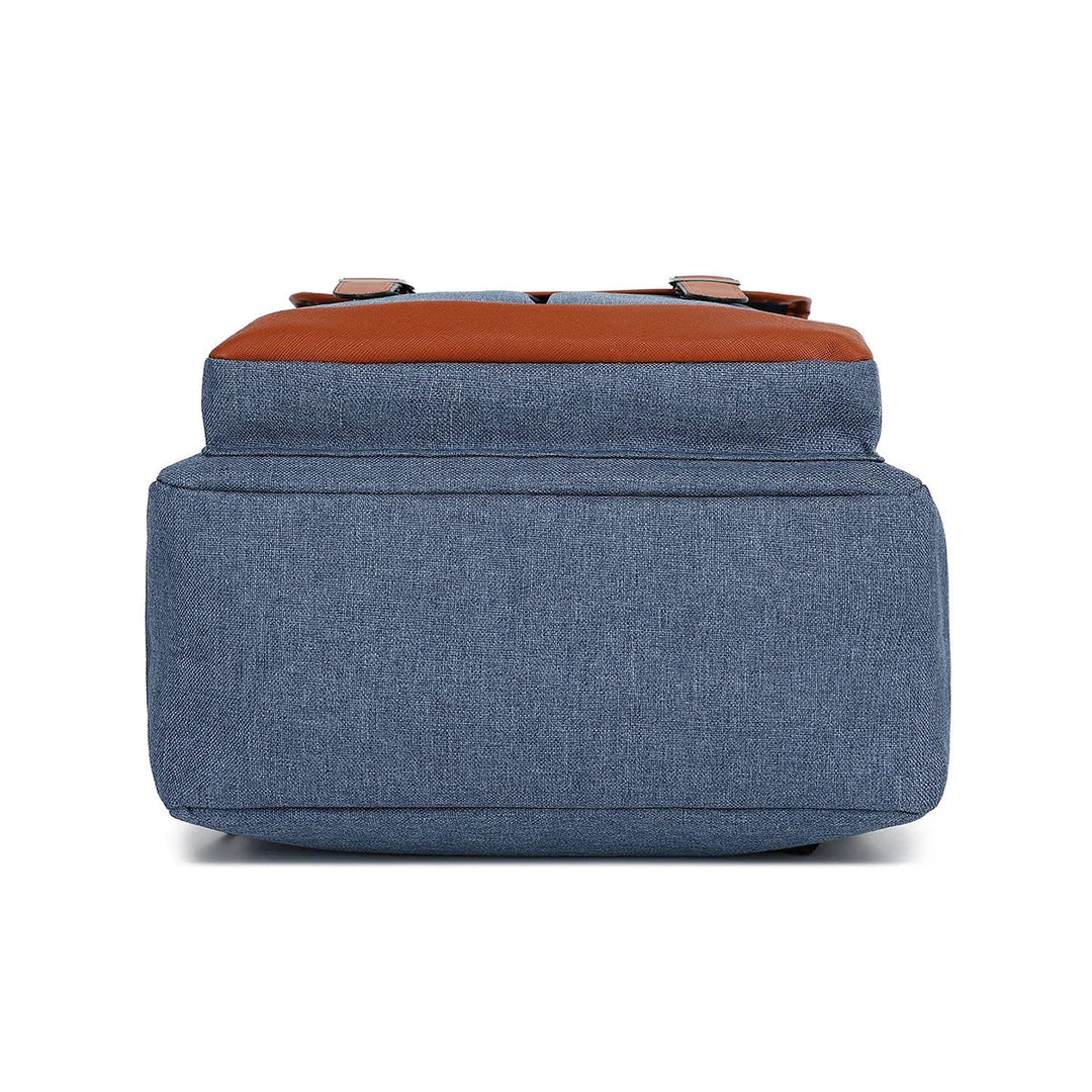 Vandtæt, stilfuld laptop-rygsæk, unisex, robust, alsidige rum, ideel til rejser. Beskytter mod fugt.